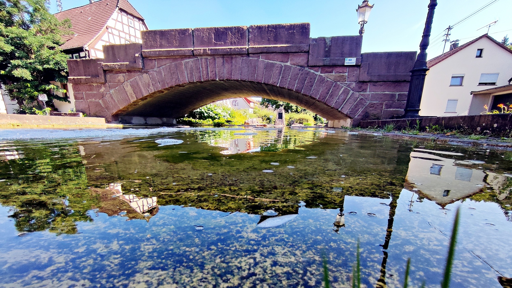 Wilhelmsbrücke in Mutschelbach mutschelbacher Wilhelmsbrücke